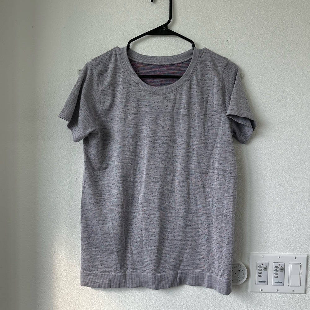 Lululemon Purple Swiftly Tech With Colorful Specs… - image 1